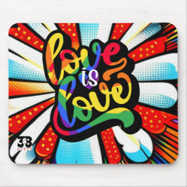 Liebe ist Liebe Mousepad