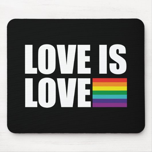 Liebe ist Liebe Mousepad (Vorne)