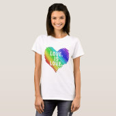 Liebe ist Liebe nicht Hass T - Shirt (Vorne ganz)