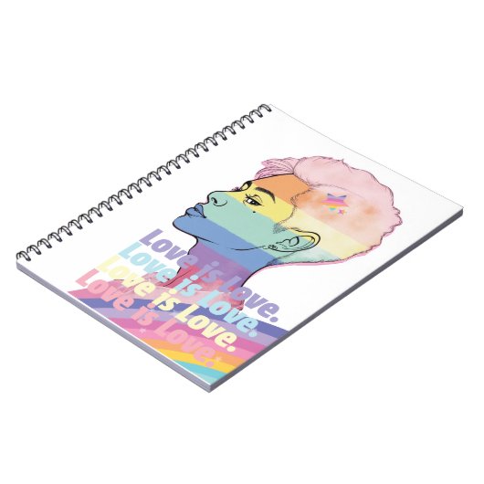 Liebe ist Liebe Notizblock (Linke Seite)