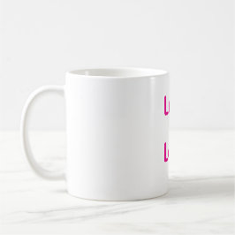 Liebe ist Liebe pink lila farbigen Stolz LGBTQ Gay Kaffeetasse
