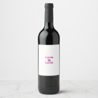Liebe ist Liebe pink lila farbigen Stolz LGBTQ Gay
