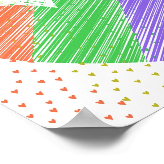 Liebe ist Liebe Poster (Ecke)