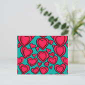 Liebe ist Liebe Postkarte (Stehend Vorderseite)