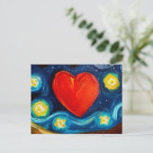 Liebe ist Liebe Postkarte (Stehend Vorderseite)