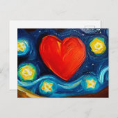 Liebe ist Liebe Postkarte (Vorne/Hinten)