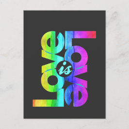 Liebe ist Liebe Postkarte