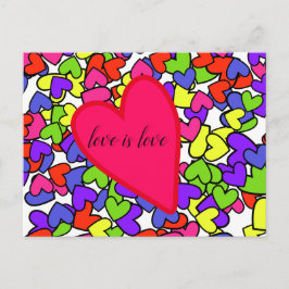 Liebe ist Liebe Postkarte