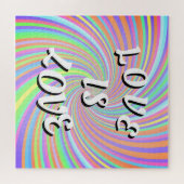 Liebe ist Liebe Pride Jigsaw Puzzle (Horizontal)