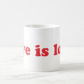 Liebe ist Liebe Pride lgbtq lgbt nicht Geschlecht Kaffeetasse (Mittel)