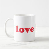 Liebe ist Liebe Pride lgbtq lgbt nicht Geschlecht Kaffeetasse (Links)