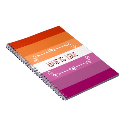 Liebe ist Liebe Pride Monat Notizblock (Rechte Seite)