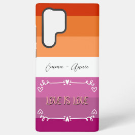 Liebe ist Liebe Pride Monat Samsung Galaxy Hülle