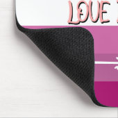 Liebe ist Liebe Pride Month Mousepad (Ecke)