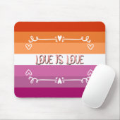 Liebe ist Liebe Pride Month Mousepad (Mit Mouse)