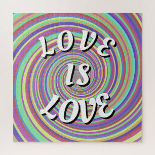 Liebe ist Liebe Pride-Puzzle Puzzle