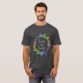 Liebe ist Liebe Pride T - Shirt (Vorne ganz)