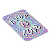 Liebe ist Liebe    PrideMagnet Magnet (Rechte Seite)