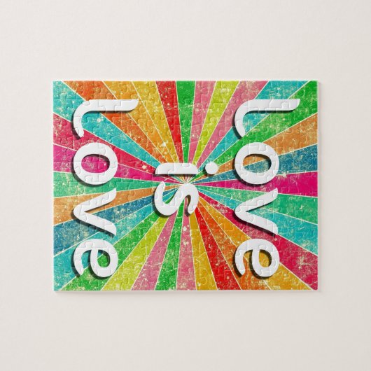 Liebe ist Liebe Puzzle (Horizontal)