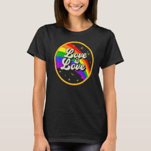 Liebe ist Liebe Rainbow Lgbt Lesbian Gay Bisexual  T-Shirt