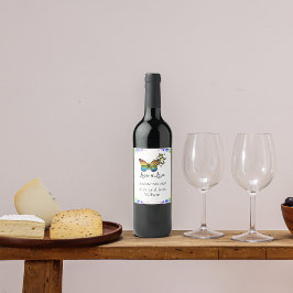 Liebe ist Liebe Rainbow Thema Hochzeit Wein Labels Weinetikett