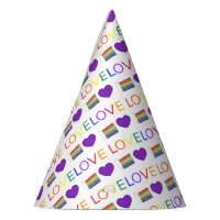 Liebe ist Liebe Rainbow Wedding Cake Lila Heart