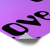 Liebe ist Liebe-Regenbogenposter Poster (Ecke)