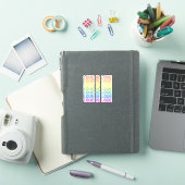 Liebe ist Liebe Retro Aufkleber (iPad Hülle)