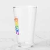 Liebe ist Liebe Retro Glas (Links)