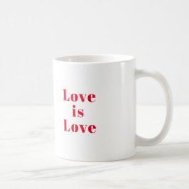 "Liebe ist Liebe" rot Kaffeetasse