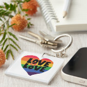 Liebe ist Liebe Schlüsselanhänger (Vorderseite rechts)