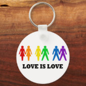 Liebe ist Liebe Schlüsselanhänger (Vorderseite)