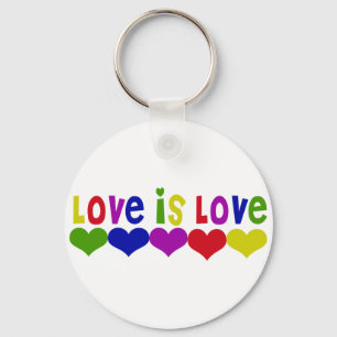 Liebe ist Liebe Schlüsselanhänger