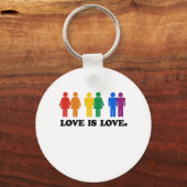 Liebe ist Liebe Schlüsselanhänger (Vorderseite)