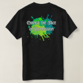 Liebe ist Liebe Shouting Pride Aufkleber T-Shirt (Design Rückseite)