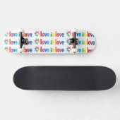 Liebe ist Liebe Skateboard (Horizontal)