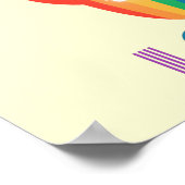 Liebe ist Liebe Spaß farbenfrohe LGBTQ-Preis Monat Poster (Ecke)