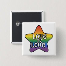 Liebe ist Liebe Stern Regenbogen LGBT-Flagge Farbv