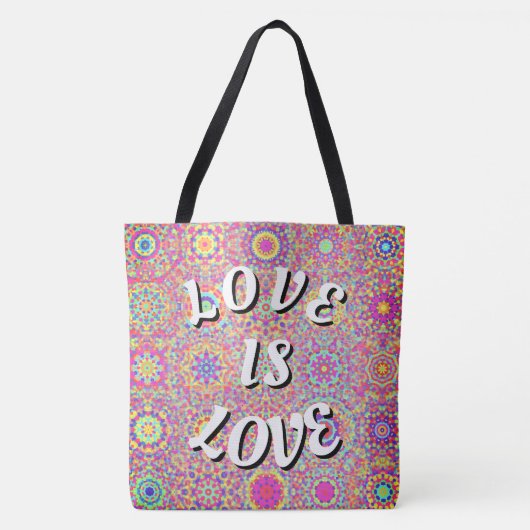 Liebe ist Liebe Stolz auf Tasche (Vorderseite)