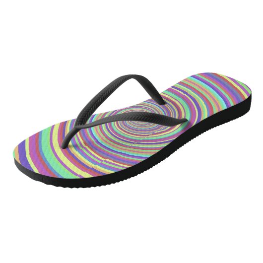 Liebe ist Liebe-Stolz Badesandalen (Schrägansicht)