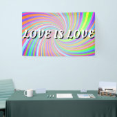 Liebe ist Liebe-Stolz Banner (Messeveranstaltung)