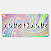 Liebe ist Liebe-Stolz Banner (Horizontal)