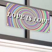 Liebe ist Liebe-Stolz Banner (Äußeres Gebäude)