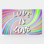 Liebe ist Liebe-Stolz Banner (Horizontal)