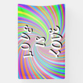 Liebe ist Liebe-Stolz Banner (Vertikal)