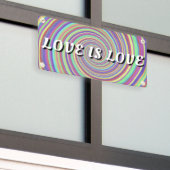 Liebe ist Liebe-Stolz Banner (Äußeres Gebäude)