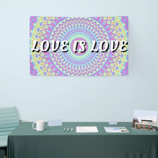 Liebe ist Liebe-Stolz Banner (Messeveranstaltung)