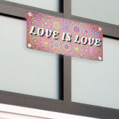 Liebe ist Liebe-Stolz Banner (Äußeres Gebäude)