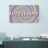 Liebe ist Liebe-Stolz Banner (Messeveranstaltung)