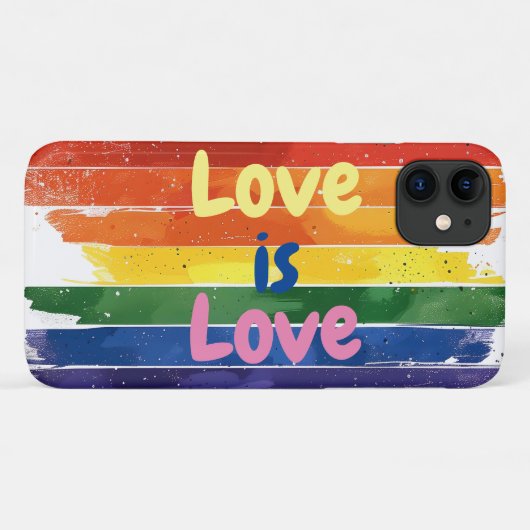 Liebe ist Liebe, Stolz Design Case-Mate iPhone Hülle (Rückseite (Horizontal))